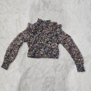 Zara turtle neck blouse